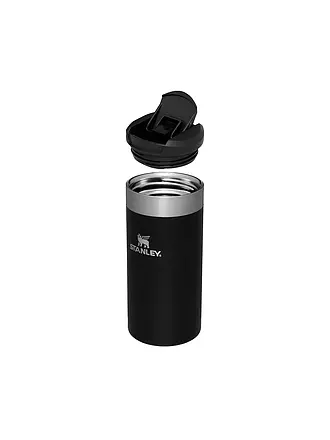 STANLEY | Isolierflasche - Thermosflasche AEROLIGHT MUG  0,35L Rose Quartz | schwarz