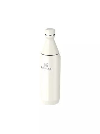 STANLEY | Isolierflasche - Thermosflasche ALL DAY SLIM BOTTLE 0,6l Black | creme