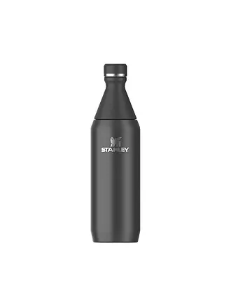 STANLEY | Isolierflasche - Thermosflasche ALL DAY SLIM BOTTLE 0,6l Hydrangea | schwarz