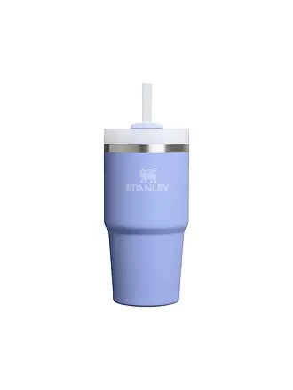 STANLEY | Isolierflasche - Thermosflasche Quencher H2.0 0,6l  Hot Coral | hellblau