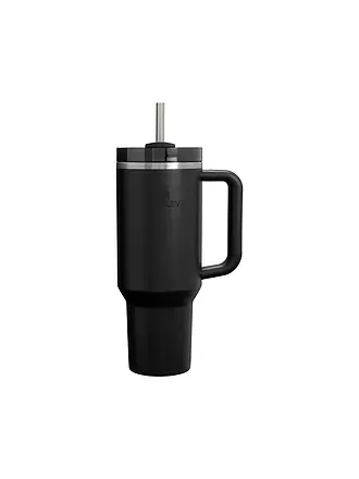 STANLEY | Isolierflasche - Thermosflasche Quencher H2.0 FlowState™ Tumbler 1,2L Rose Quartz | schwarz