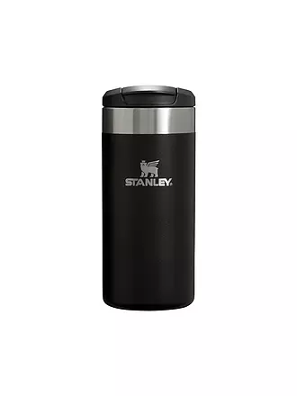 STANLEY | Isoliertrinkbecher AEROLIGHT TRANSIT MUG 0,35l Cream | schwarz