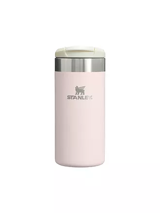 STANLEY | Isoliertrinkbecher AEROLIGHT TRANSIT MUG 0,35l Cream | rosa