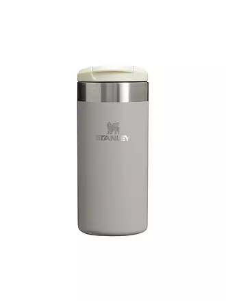 STANLEY | Isoliertrinkbecher AEROLIGHT TRANSIT MUG 0,35l Hot Coral 2.0 | hellgrau