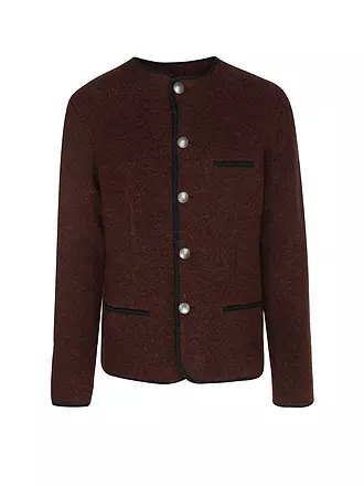 STAPF | Trachtenjacke Relaxed Fit BRUNHARD | dunkelrot