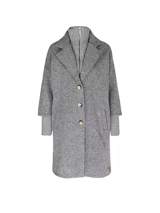 STAPF | Wollmantel Relaxed Fit ANIELA | grau