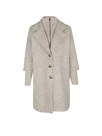 STAPF | Wollmantel Relaxed Fit ANIELA | beige