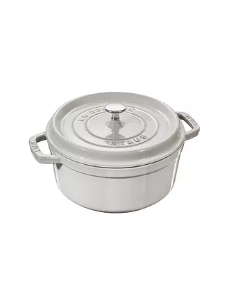 STAUB | Cocotte TwisterCocotte Twister 20cm La Mer | weiss