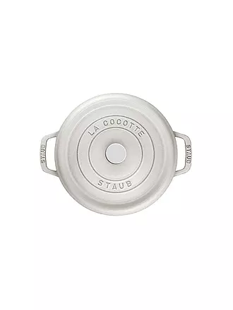 STAUB | Cocotte TwisterCocotte Twister 20cm La Mer | weiss