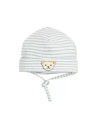 STEIFF | Baby Mütze - Haube | hellgrau