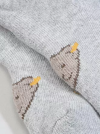 STEIFF | Baby Socken soft grey melange | dunkelblau
