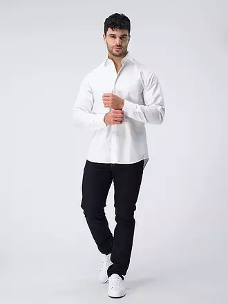 STENSTRÖMS | Hemd Fitted Fit | creme