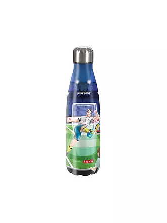 STEP BY STEP | Edelstahl Trinkflasche - Helicopter Sam 0,5L | dunkelblau