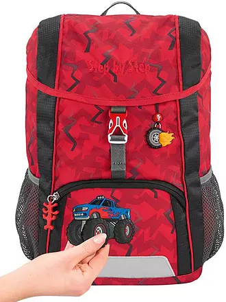 STEP BY STEP | Kinder Rucksack - KID 2tlg Truck Rocky | schwarz