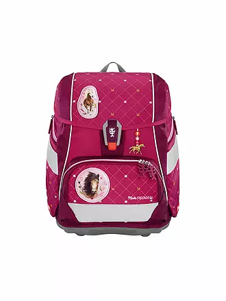STEP BY STEP | Schultaschen Set 2IN1 Spiegelburg Pferdefreunde | pink