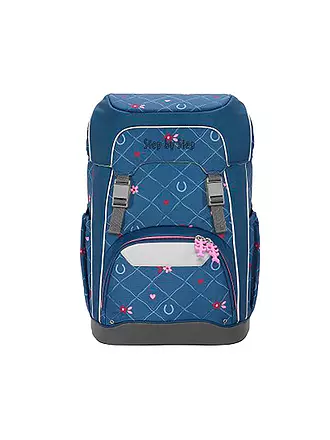 STEP BY STEP | Schultaschen Set 5tlg Giant Glamour Star | dunkelblau