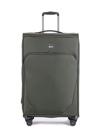 STRATIC | Trolley weich MIX 75cm darkgreen | blau