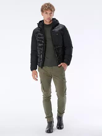 STRELLSON | Stehkragenpullover MAREK | blau