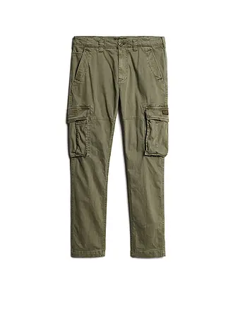 SUPERDRY | Cargohose | grün