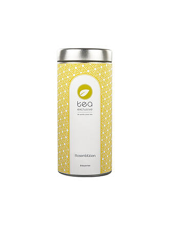 TEA EXCLUSIVE | Rosenblüten, BIO-Kräutertee, 50g Dose | gelb