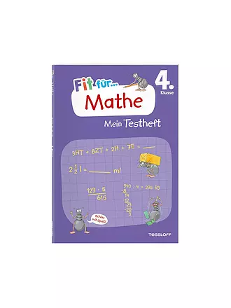 TESSLOFF VERLAG | Testheft - Fit für Mathe 4. Klasse | keine Farbe