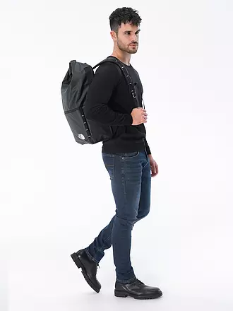 THE NORTH FACE | Rucksack BASE CAMP ROLLTOP VOYAGER | schwarz