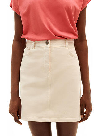 THINKING MU | Jeansrock MARSHA | creme