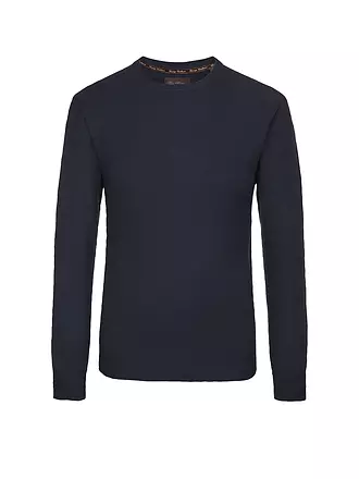 TOM RUSBORG | Kaschmir Pullover | dunkelblau