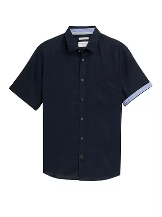TOM TAILOR |  Hemd Regular Fit | dunkelblau