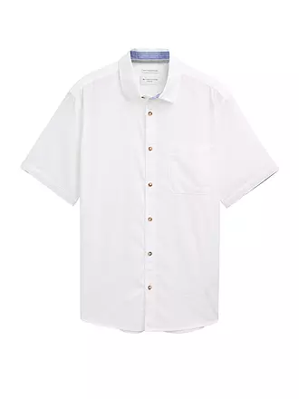 TOM TAILOR |  Hemd Regular Fit | weiss