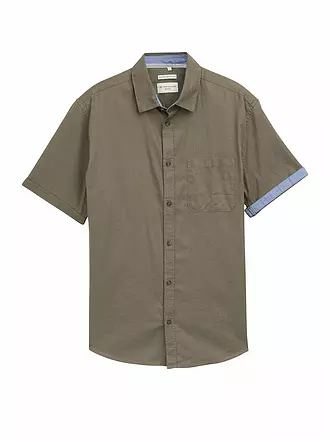 TOM TAILOR |  Hemd Regular Fit | olive
