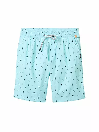 TOM TAILOR | Badeshorts | hellblau