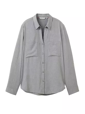 TOM TAILOR | Bluse | grau