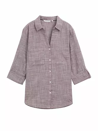 TOM TAILOR | Bluse | dunkelrot