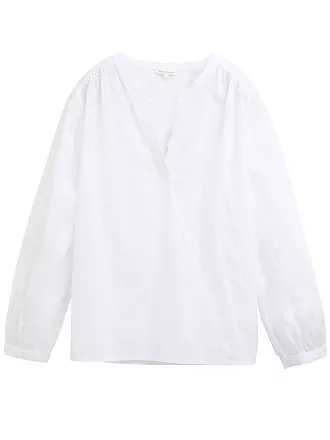 TOM TAILOR | Blusenshirt | weiss