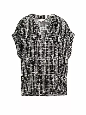 TOM TAILOR | Blusenshirt | schwarz