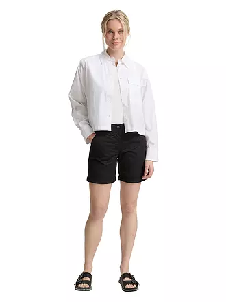 TOM TAILOR | Chinoshorts | schwarz