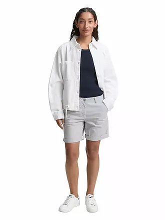 TOM TAILOR | Chinoshorts | schwarz