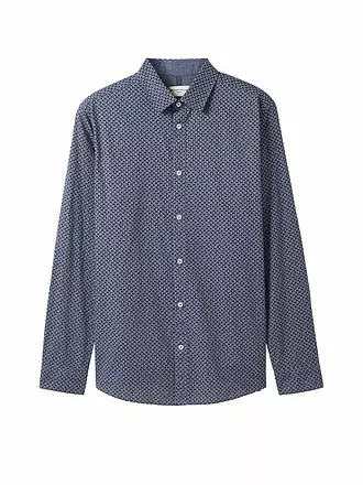 TOM TAILOR | Hemd Regular Fit | dunkelrot