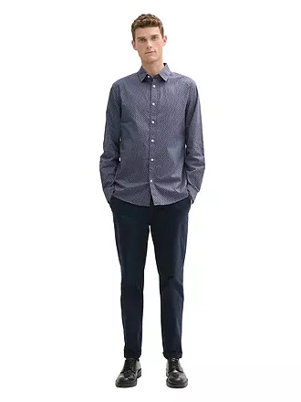 TOM TAILOR | Hemd Regular Fit | dunkelrot