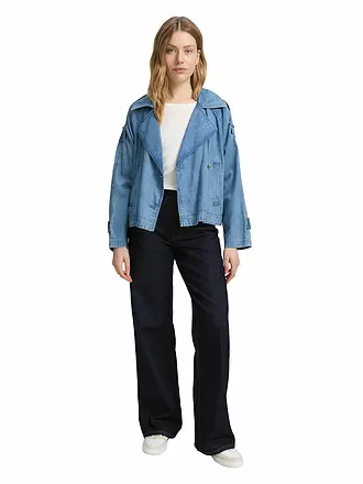 TOM TAILOR | Jeans Wide Leg | dunkelblau