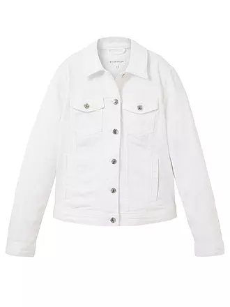 TOM TAILOR | Jeansjacke | weiss