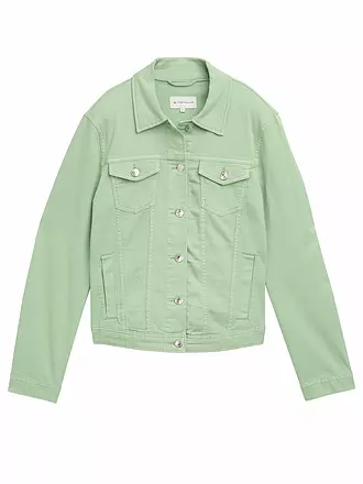 TOM TAILOR | Jeansjacke | hellgrün