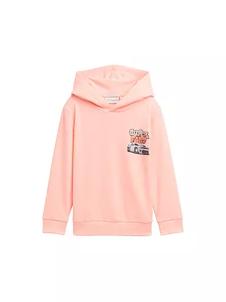TOM TAILOR | Jungen Kapuzensweater - Hoodie | koralle