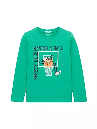 TOM TAILOR | Jungen Langarmshirt | grün
