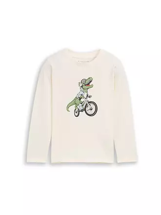 TOM TAILOR | Jungen Langarmshirt | weiss
