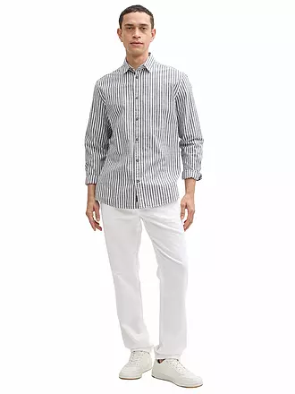 TOM TAILOR | Leinenhose | weiss