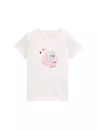 TOM TAILOR | Mädchen T-Shirt | weiss