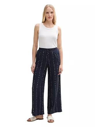 TOM TAILOR | Marlenehose | dunkelblau