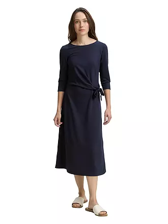 TOM TAILOR | Midikleid | dunkelblau